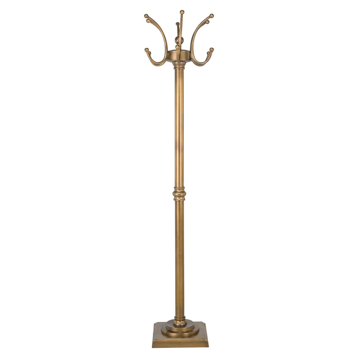 Darwen Antique Brass Coat Stand