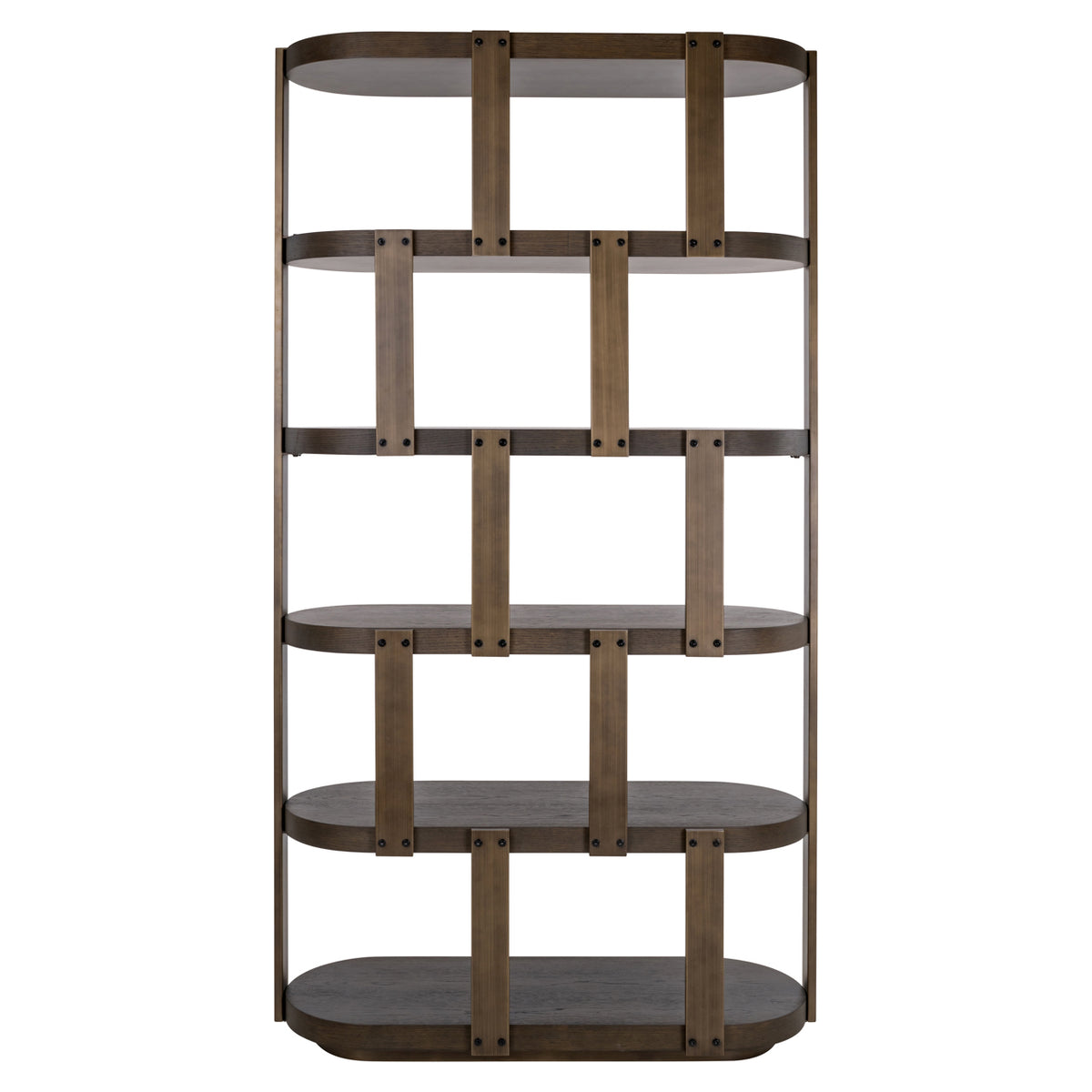 Ellsworth Brown Display Cabinet