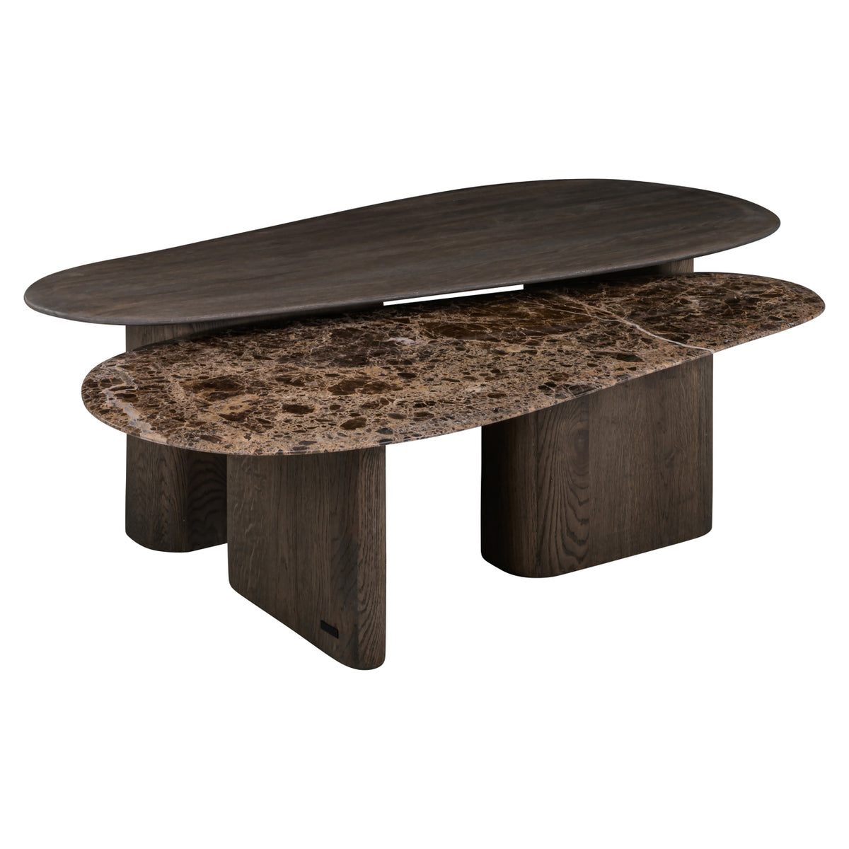 Castella Smoked Charcoal Coffee Table Set