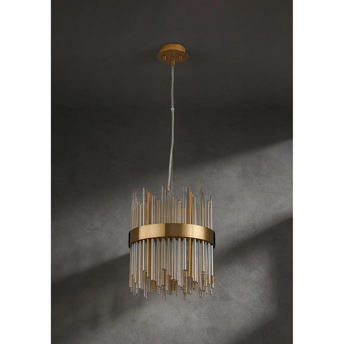 Talia 26cm Round Pendant