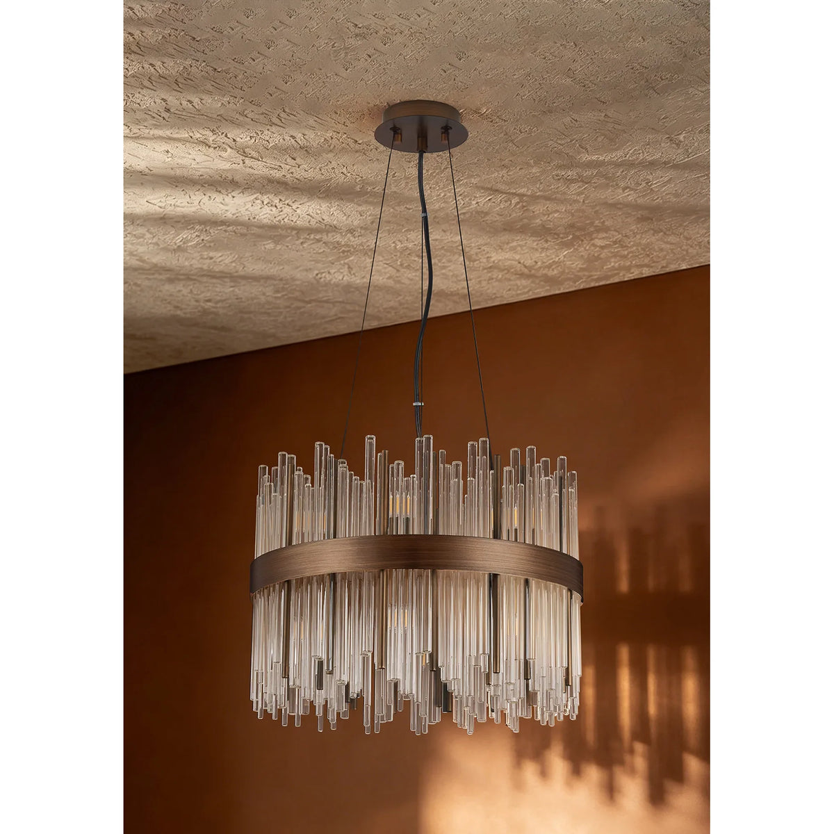 Talia 40cm Round Pendant