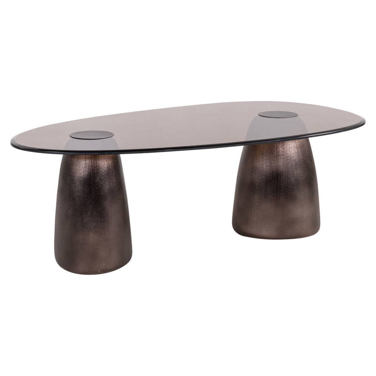 Hawthorn Bronze Oval Coffee Table