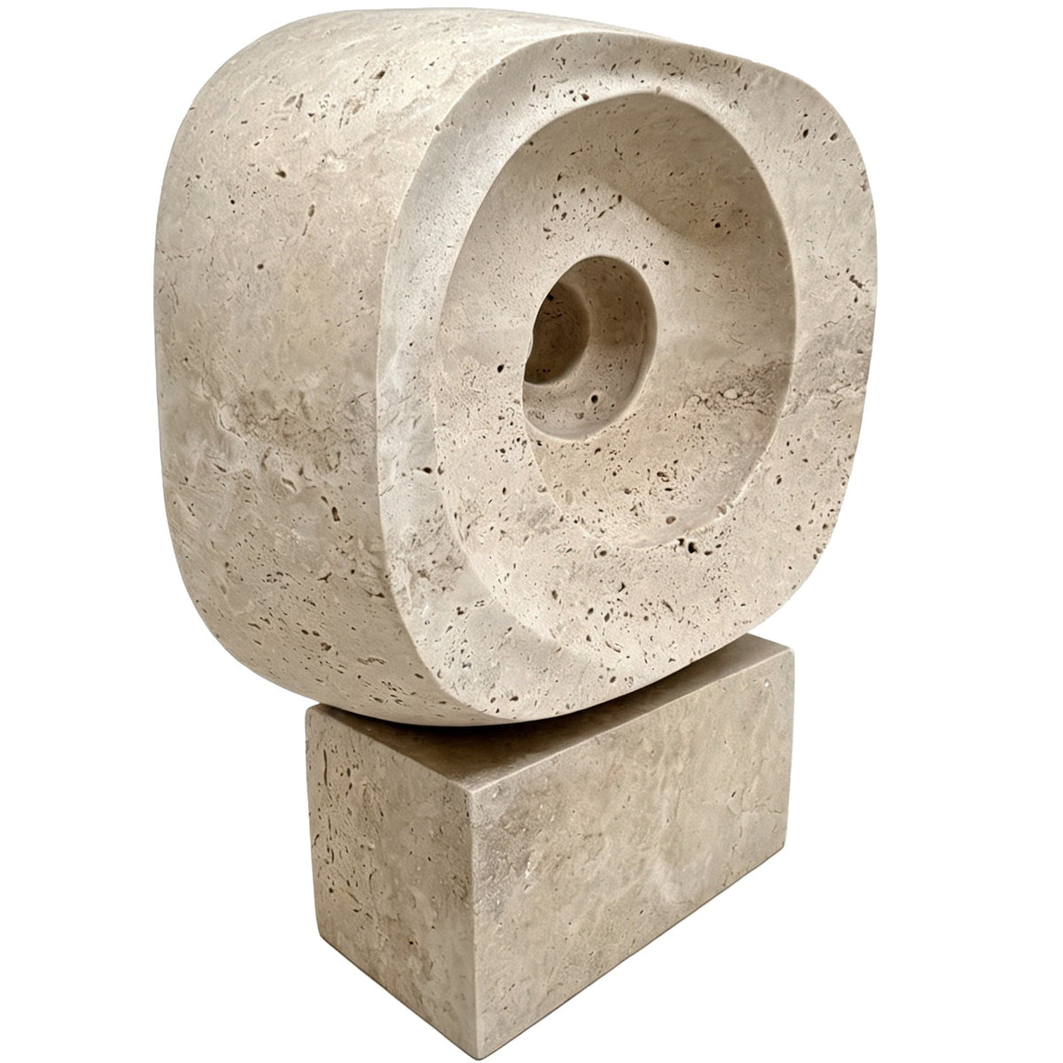 Serena Travertine Sculpture