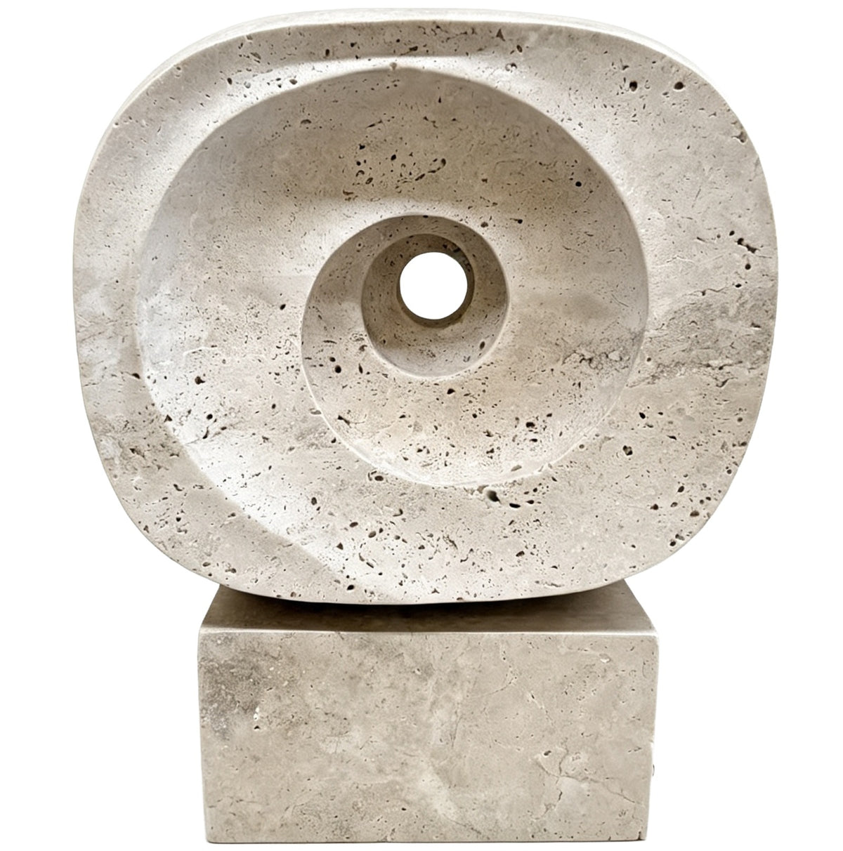 Serena Travertine Sculpture
