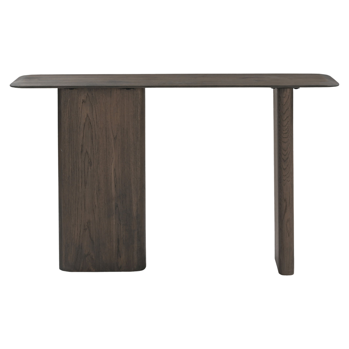 Castella Smoked Charcoal Console Table