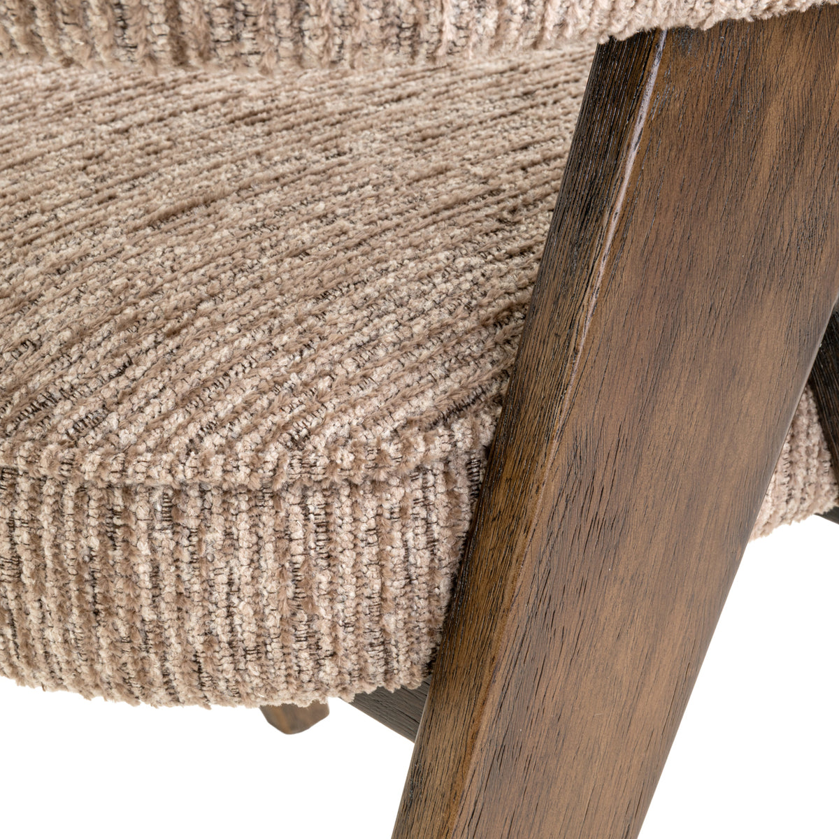 Moray Mocca Linear Dining Chair
