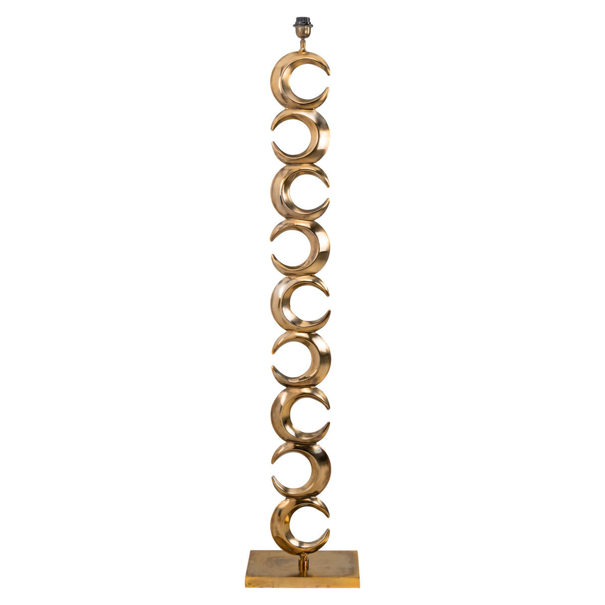Aveline Antique Brass Floor Lamp