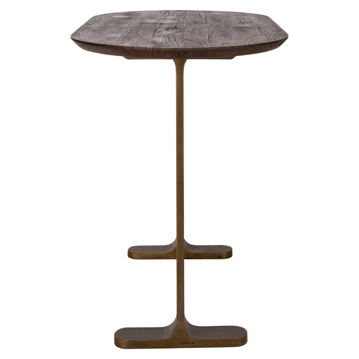 Ravello Dark Brown Bar Table 140cm