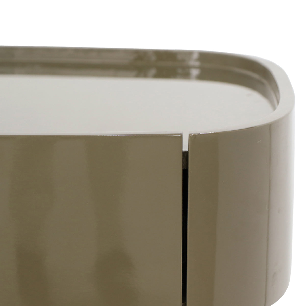 Saffron Clay Green Bedside Table