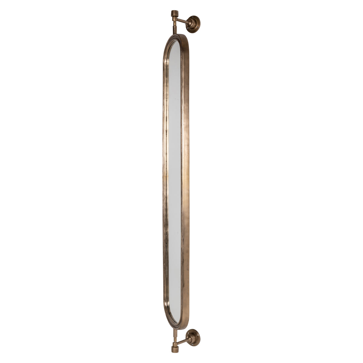 Hartley Antique Brass Mirror