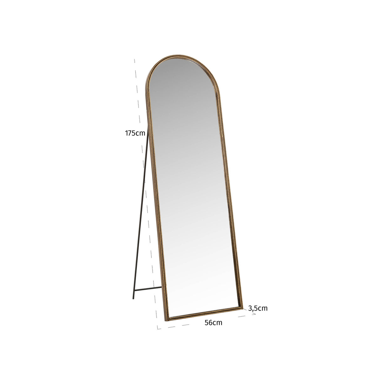 Laurel Gold Mirror