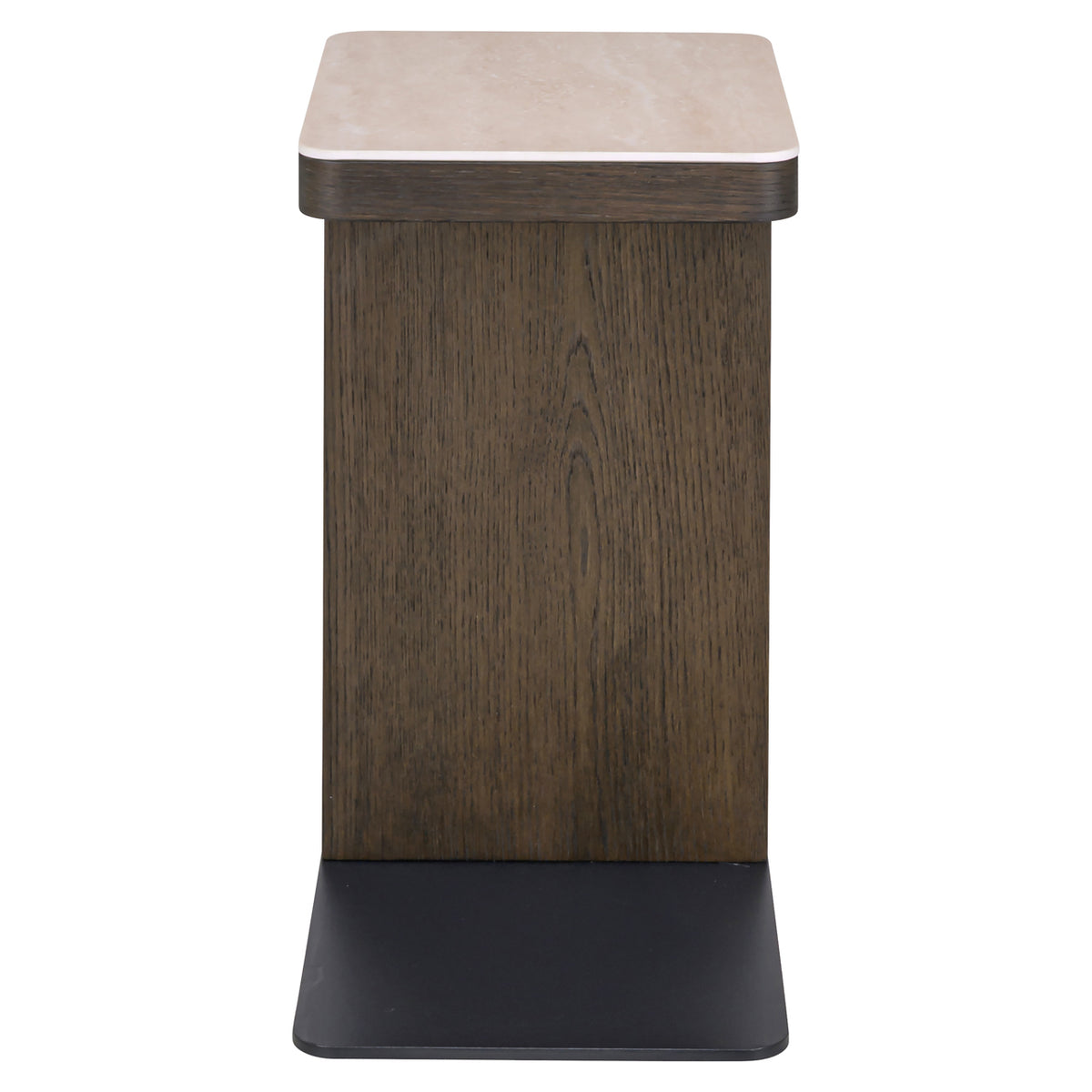 Nantes Brown Sofa Side Table