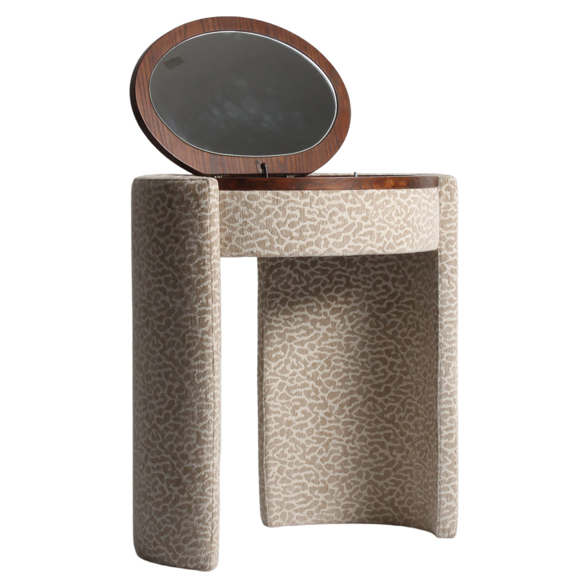 Roxanne Beige Leopard Dressing Table