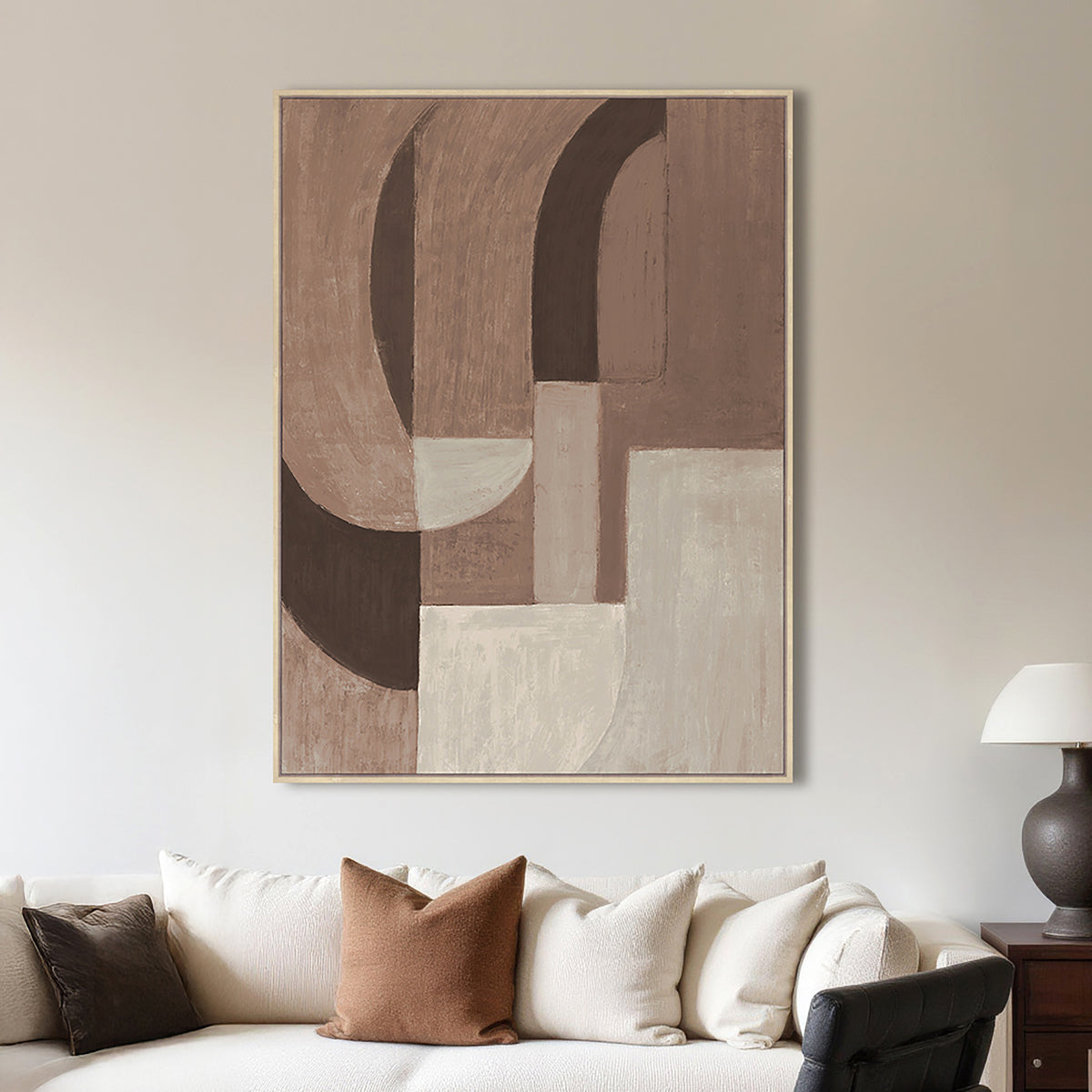 Tatum Right Brown Artwork