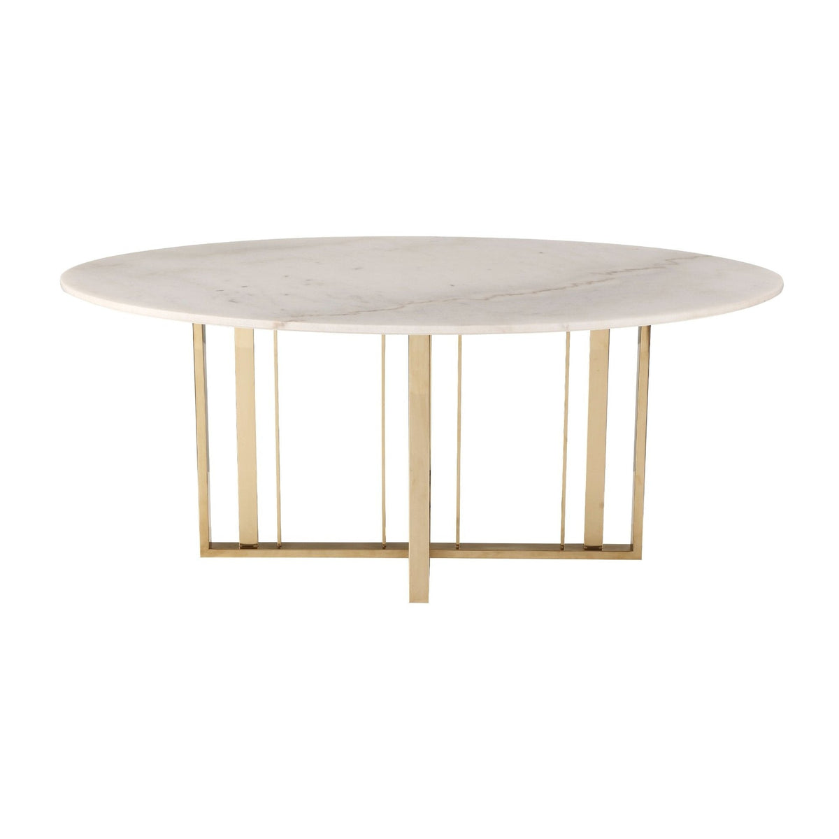 Liang & Eimil Fenty Dining Table - White Marble