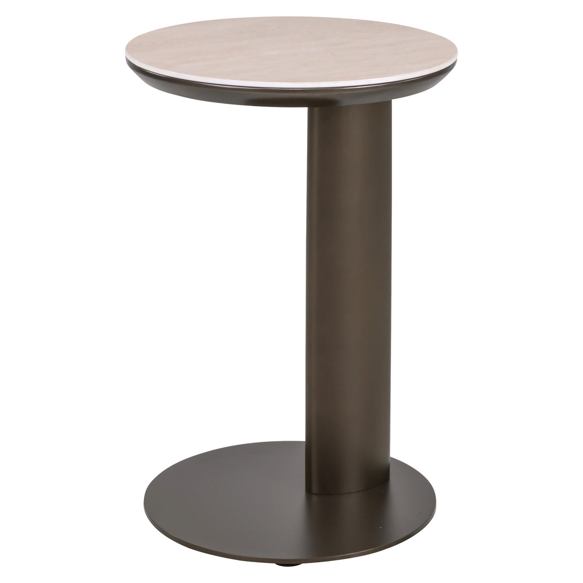 Rothley Brown Sofa Side Table