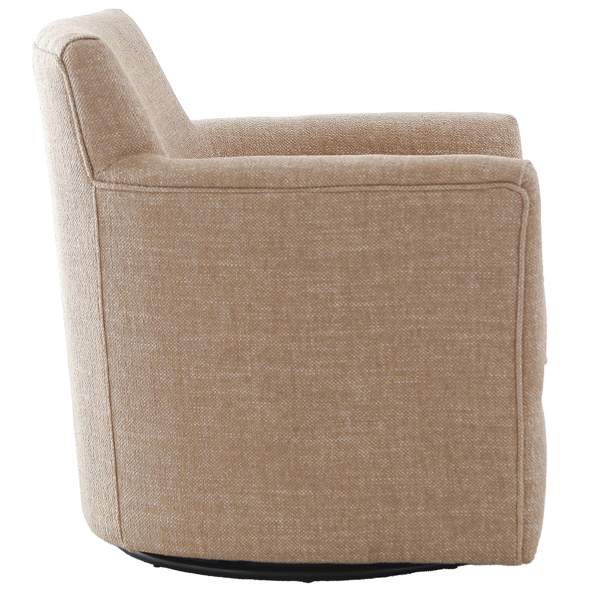 Fiora Camel Swivel Chair