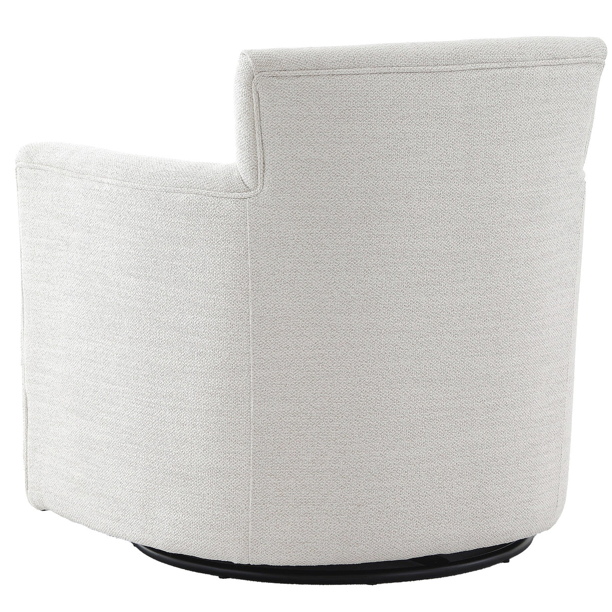 Fiora Off-White Swivel Chair