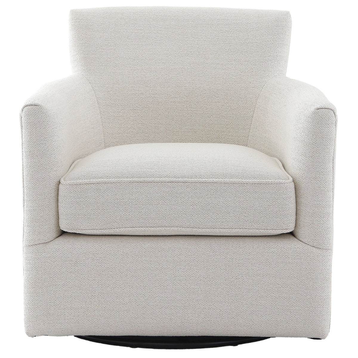 Fiora Off-White Swivel Chair