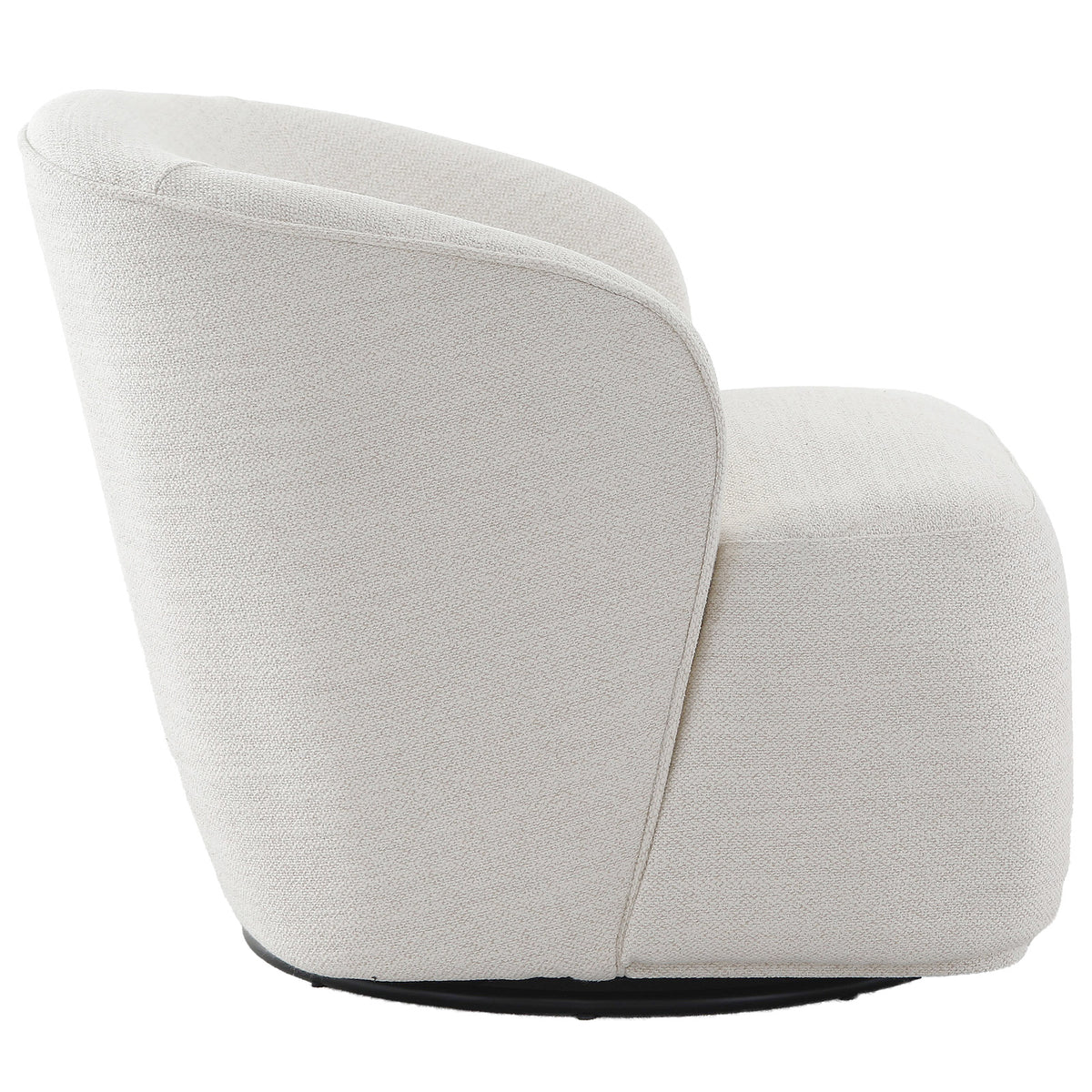 Grado Off-White Swivel Chair