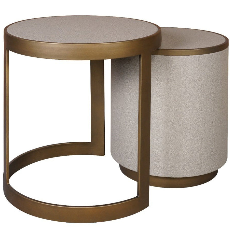 Palma Shagreen Nest of Tables