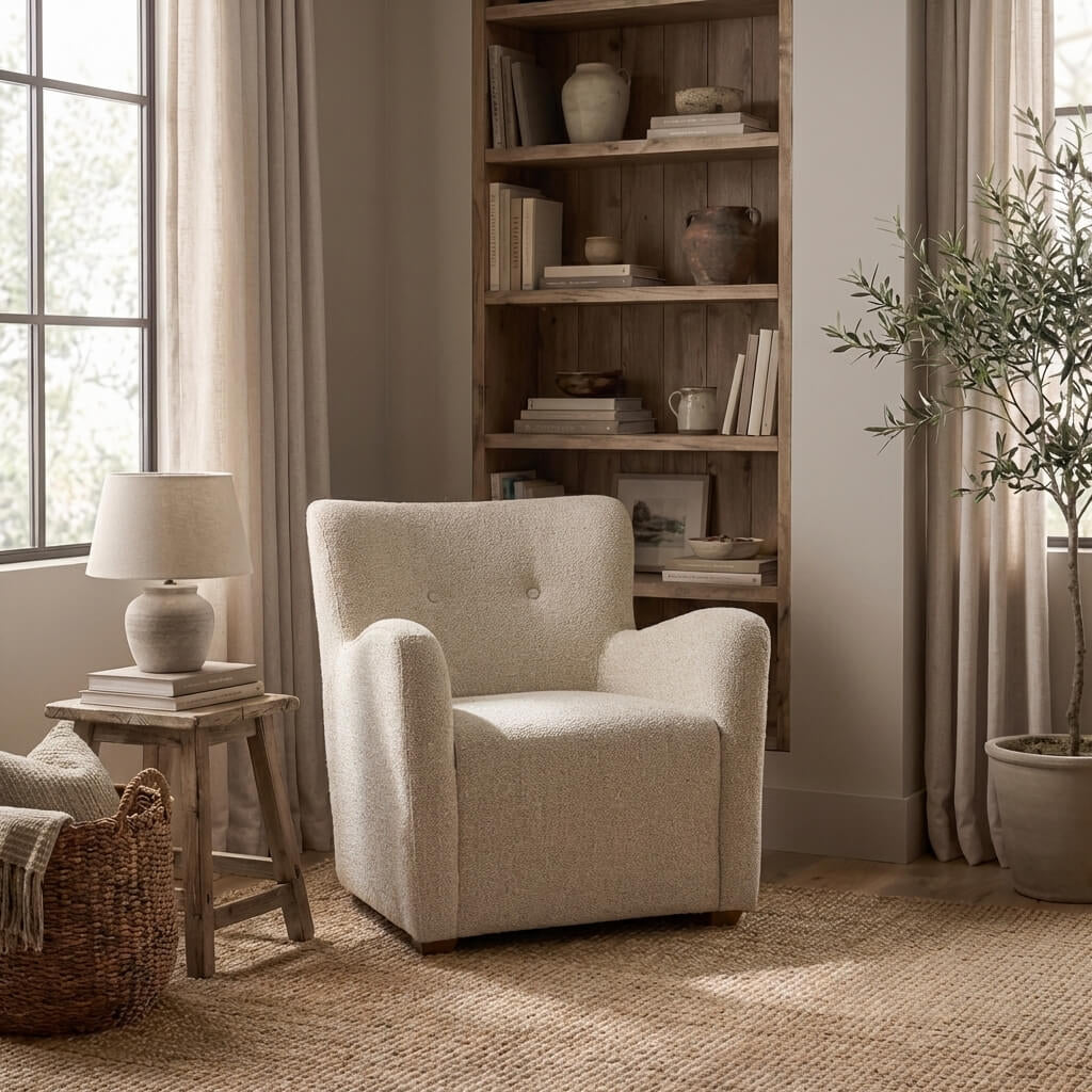 Pisa Natural Accent Chair