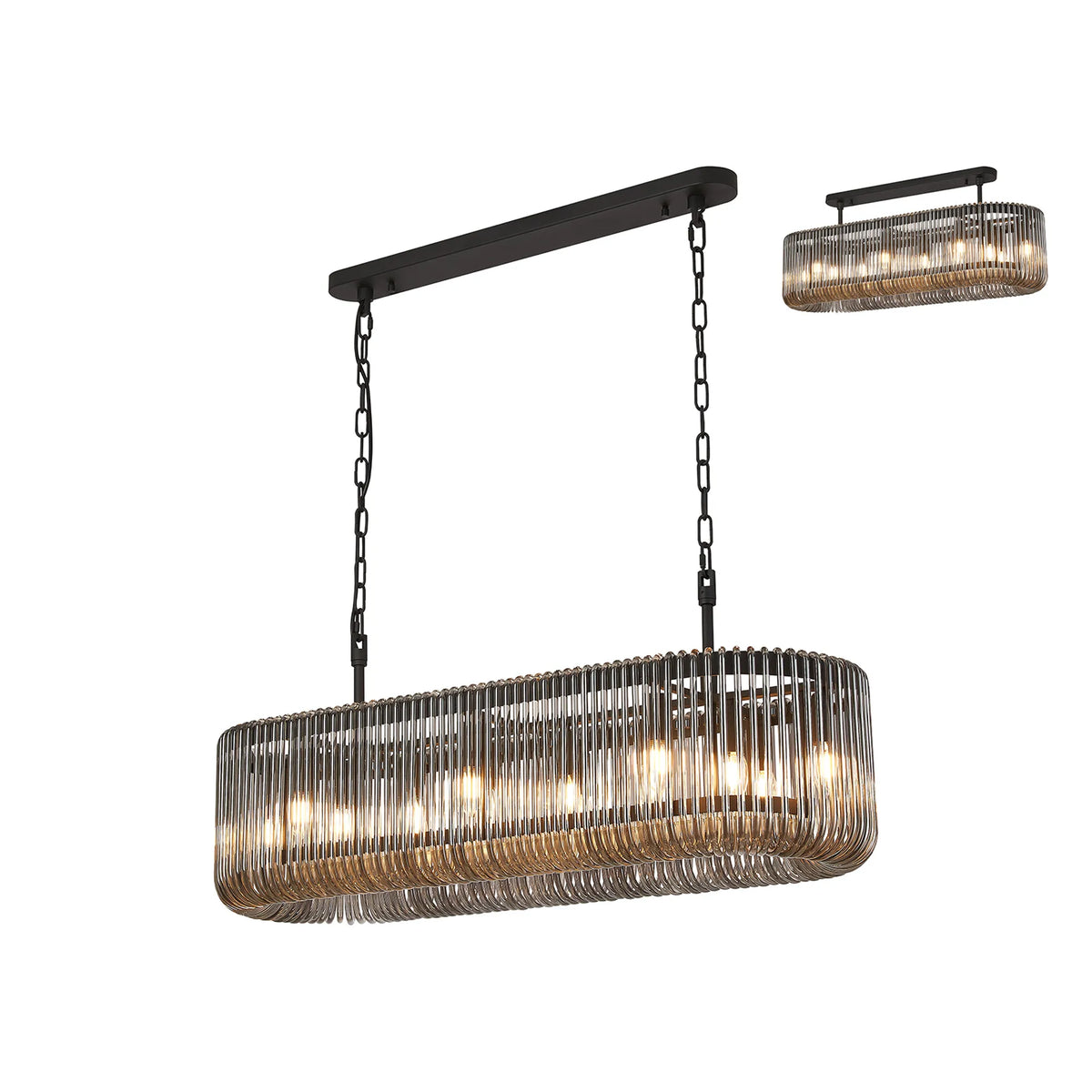 Aurelia 100cm Oval Linear Chandelier