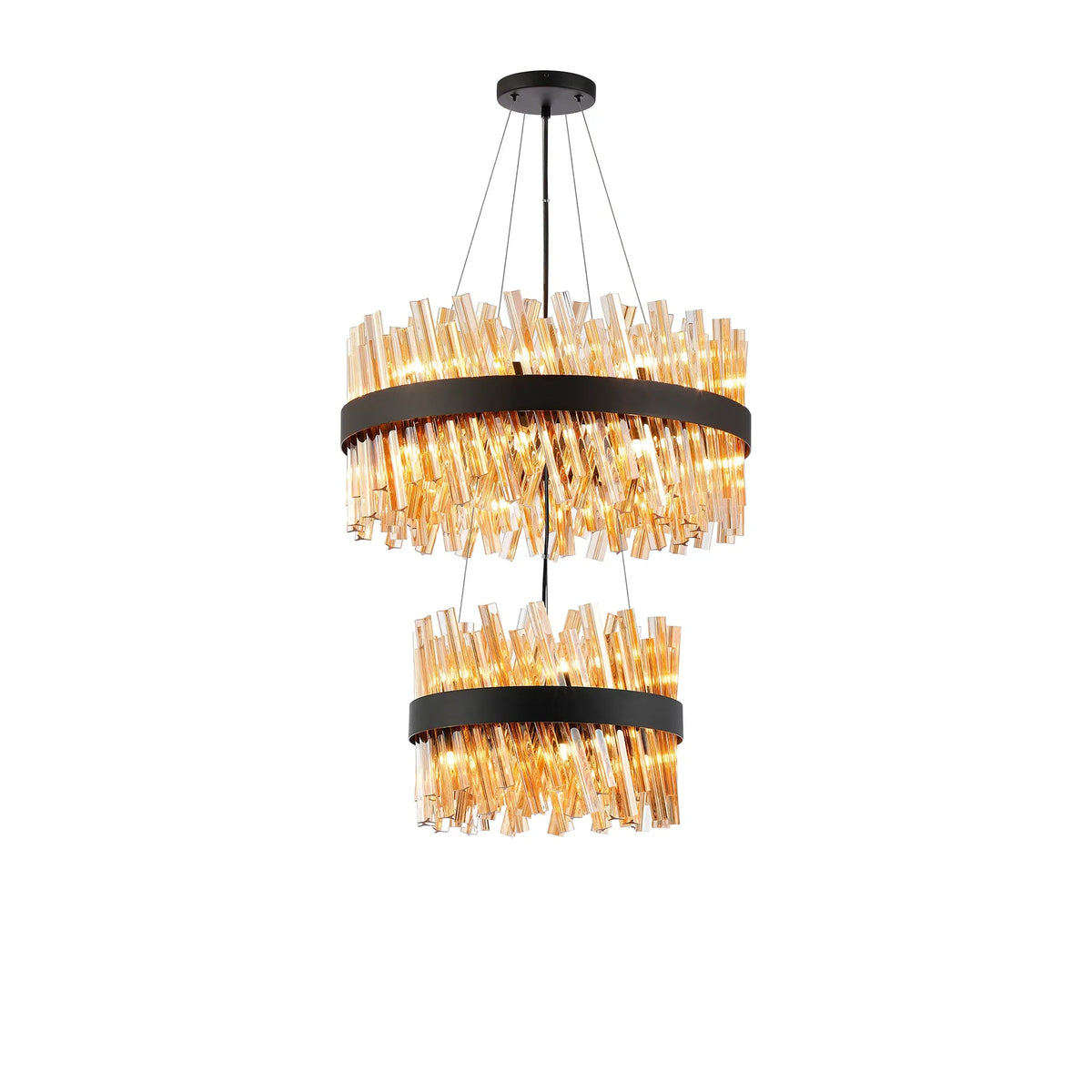 Bond Street 2 Tier Chandelier 40 + 60cm