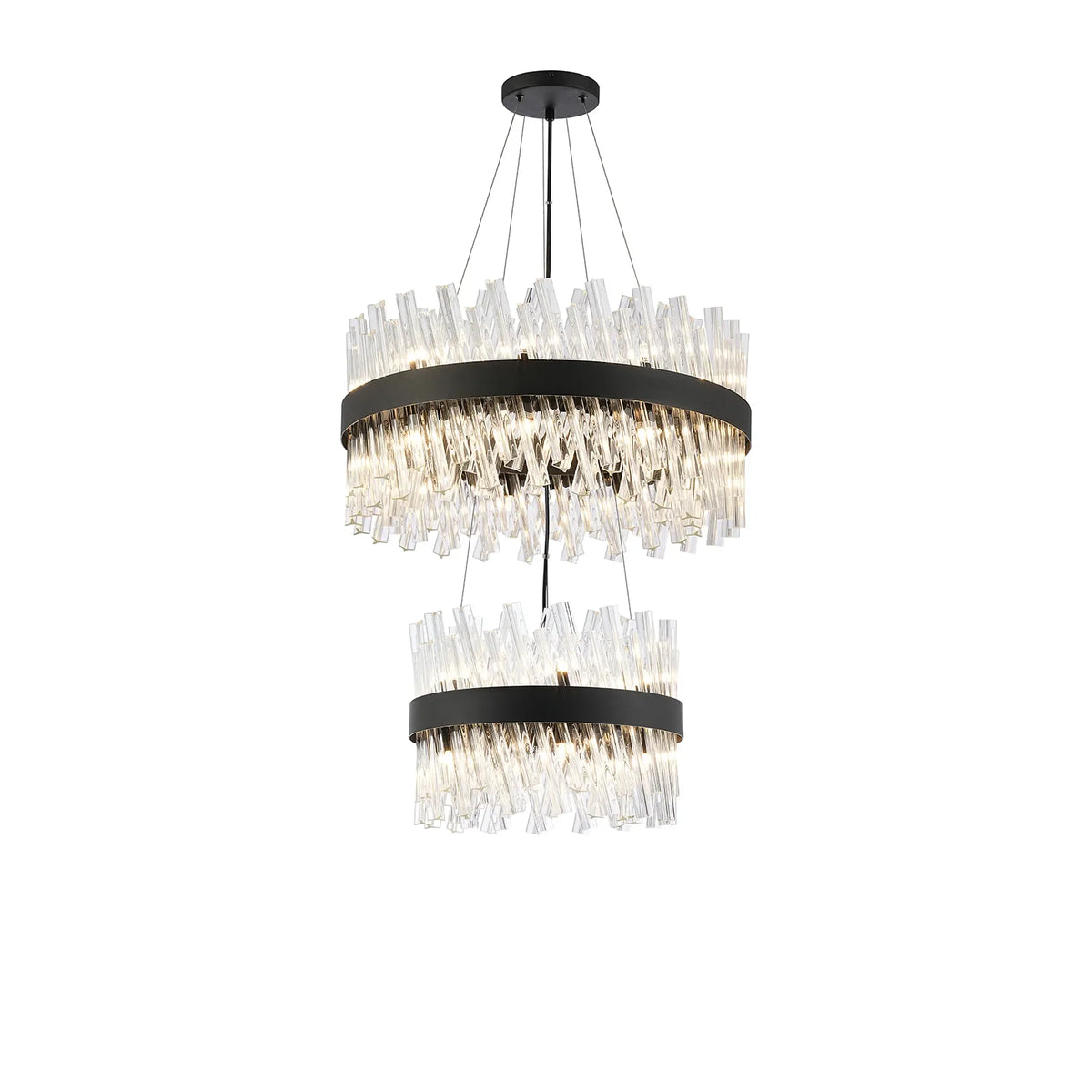 Bond Street 2 Tier Chandelier 40 + 60cm