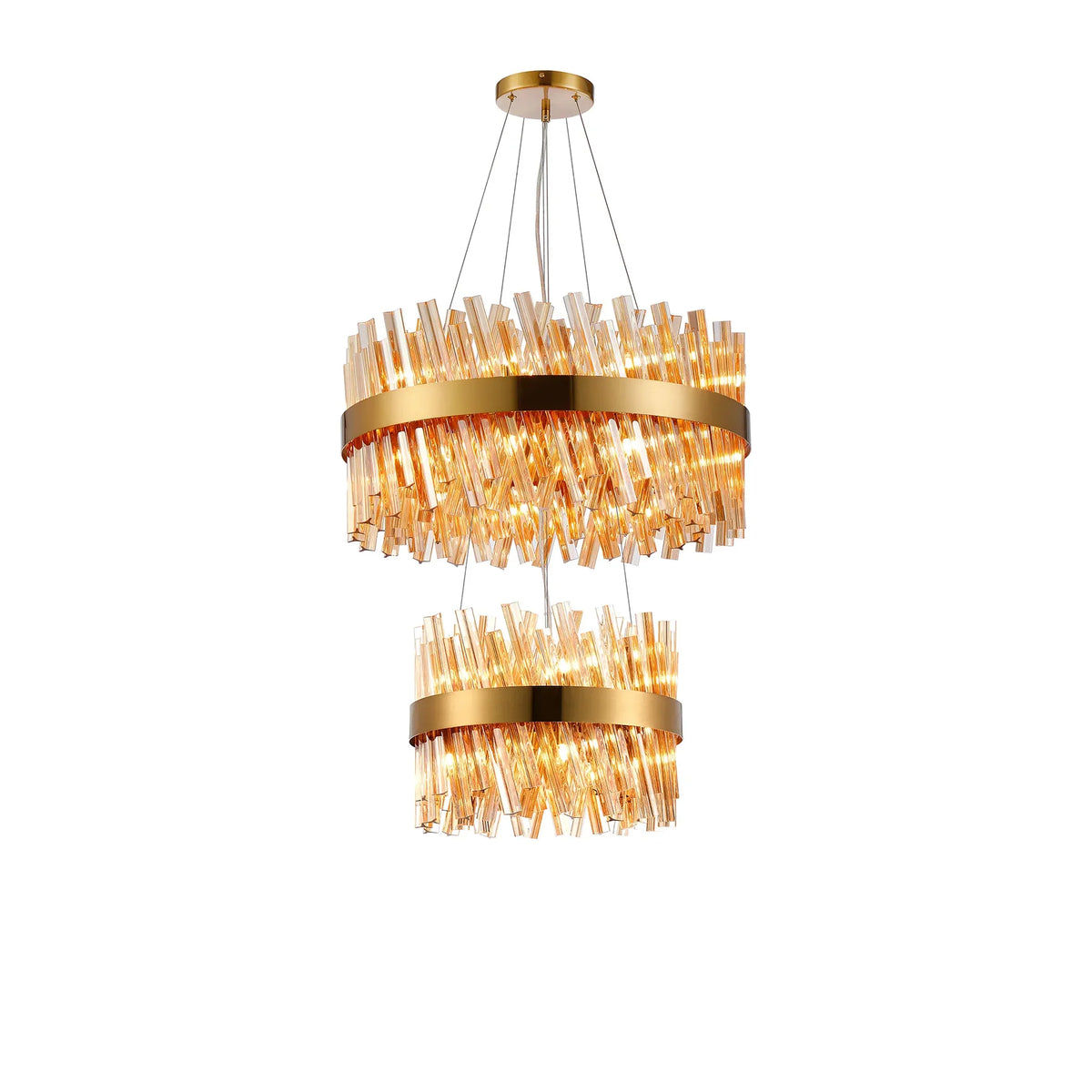 Bond Street 2 Tier Chandelier 40 + 60cm