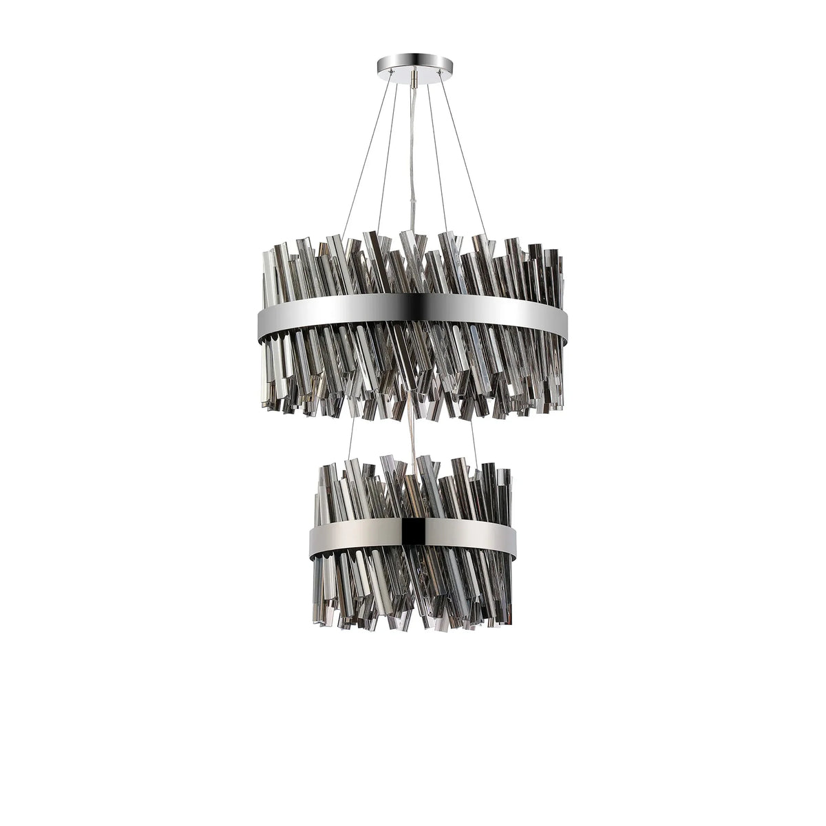 Bond Street 2 Tier Chandelier 40 + 60cm