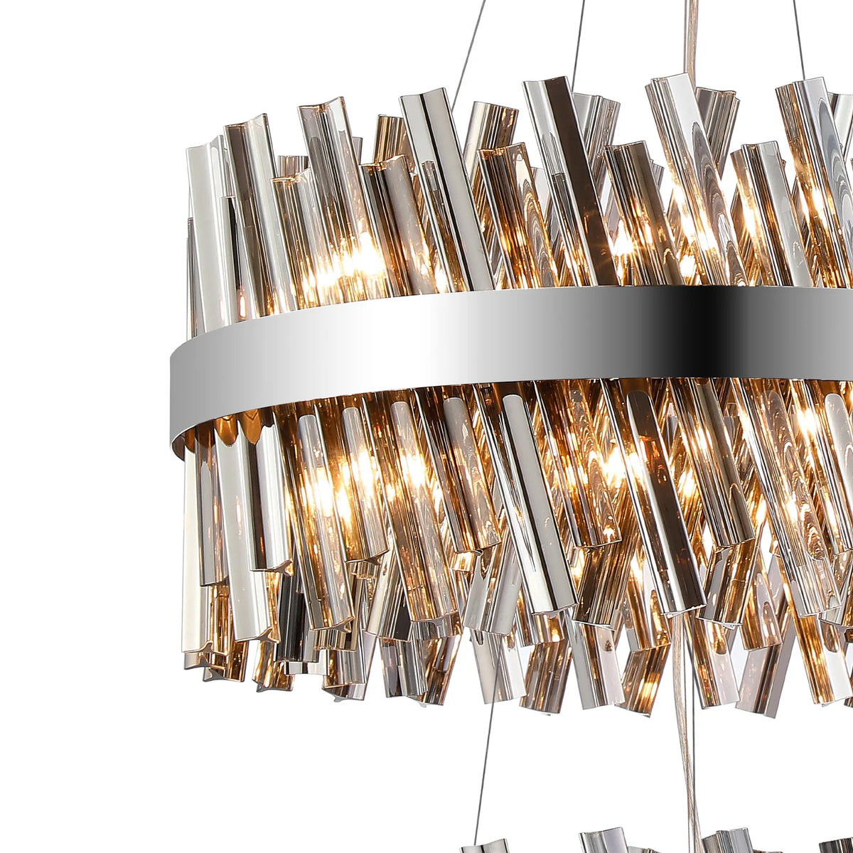 Bond Street 2 Tier Chandelier 40 + 60cm