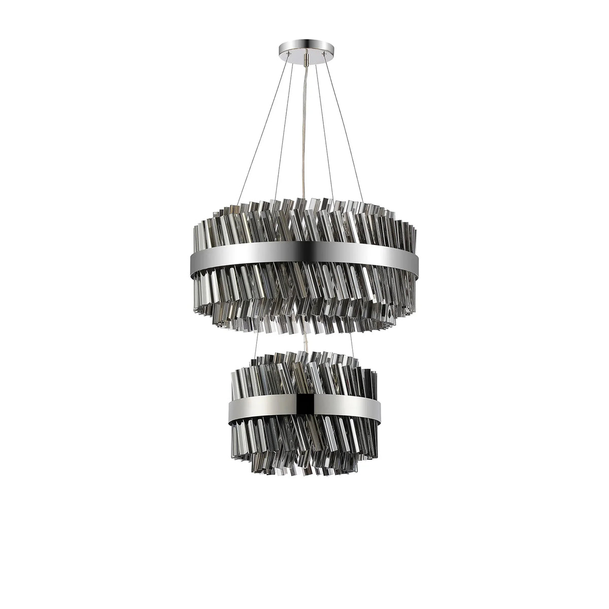 Bond Street 2 Tier Chandelier 40 + 60cm