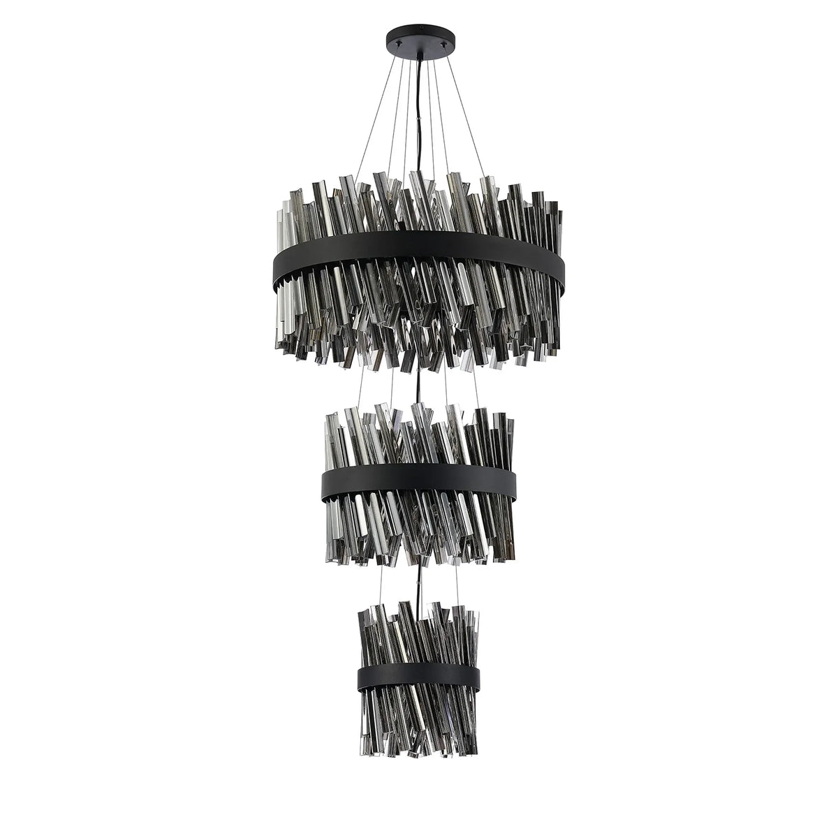 Bond Street 3 Tier Chandelier 25 + 40 + 60cm