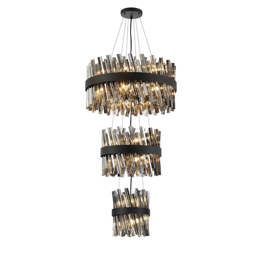 Bond Street 3 Tier Chandelier 25 + 40 + 60cm