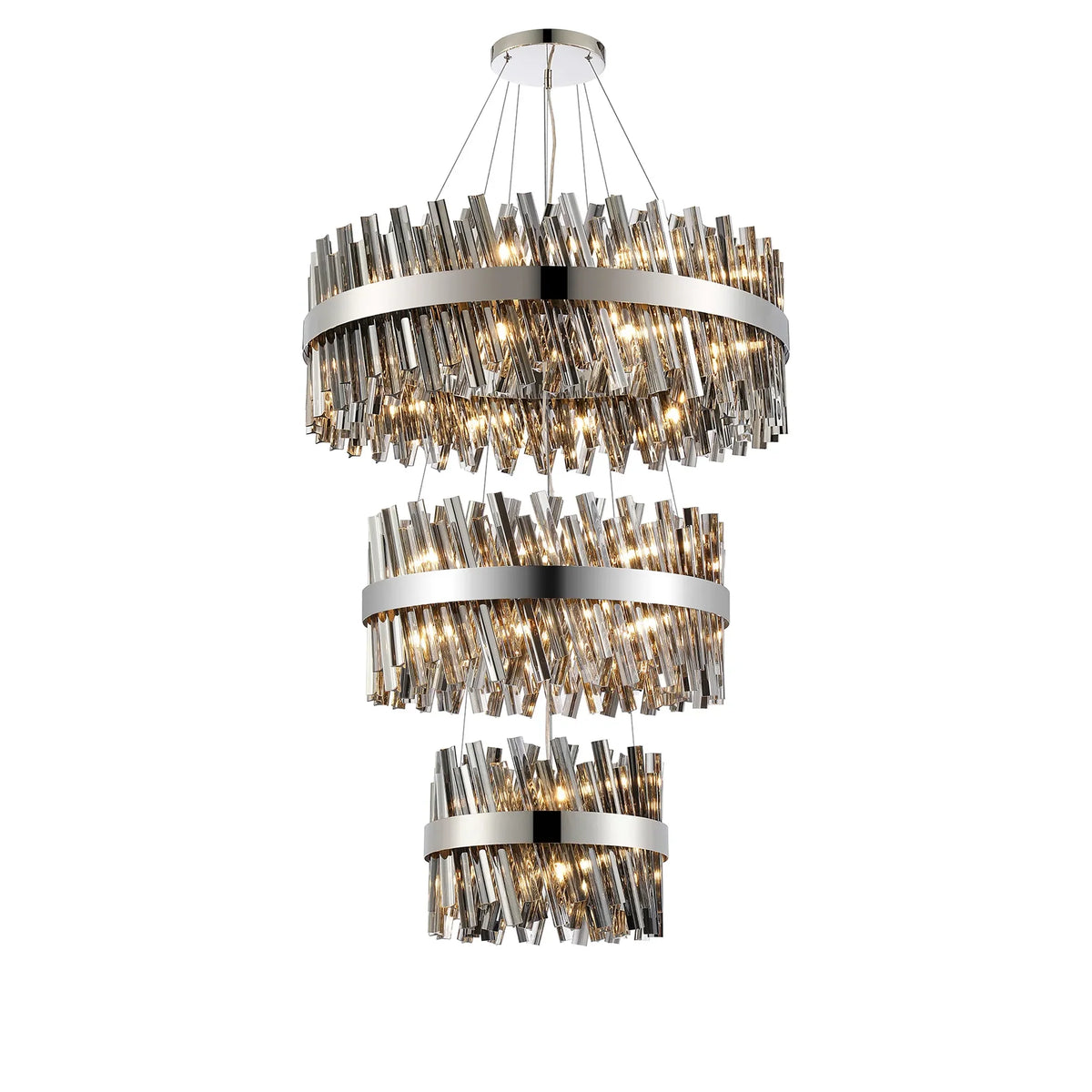 Bond Street 3 Tier Chandelier 40 + 60 + 80cm