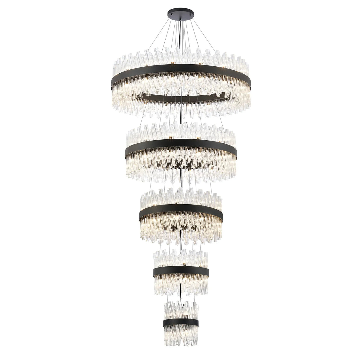 Bond Street 5 Tier Stairwell Chandelier