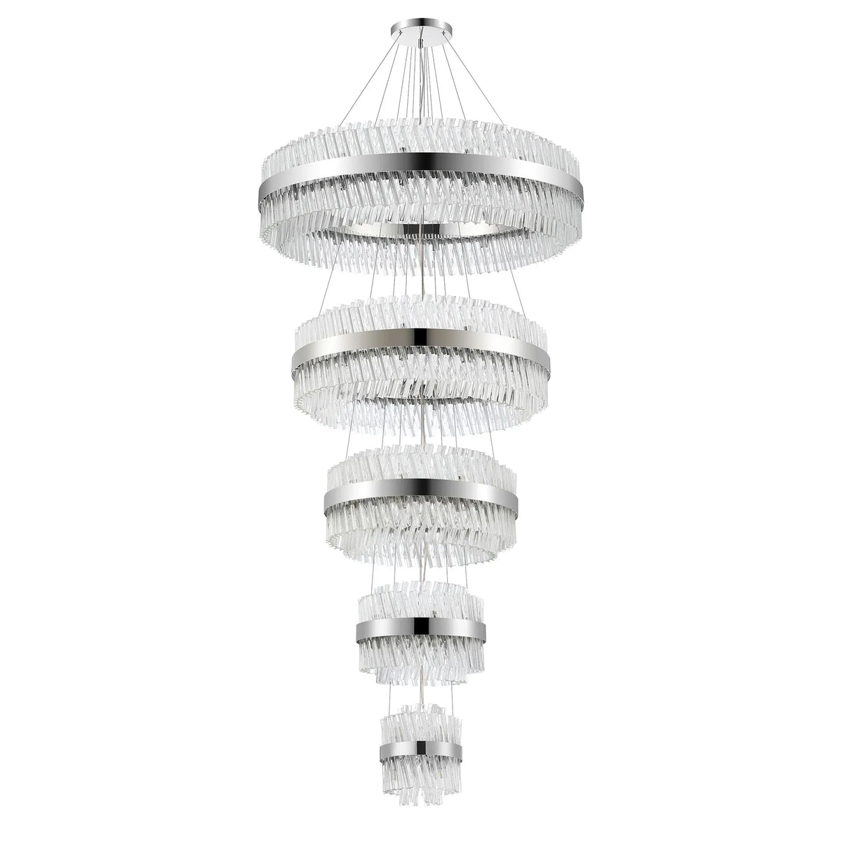 Bond Street 5 Tier Stairwell Chandelier