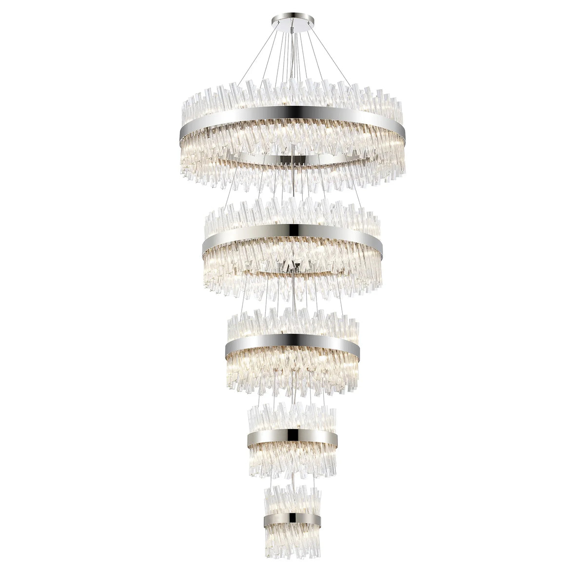 Bond Street 5 Tier Stairwell Chandelier