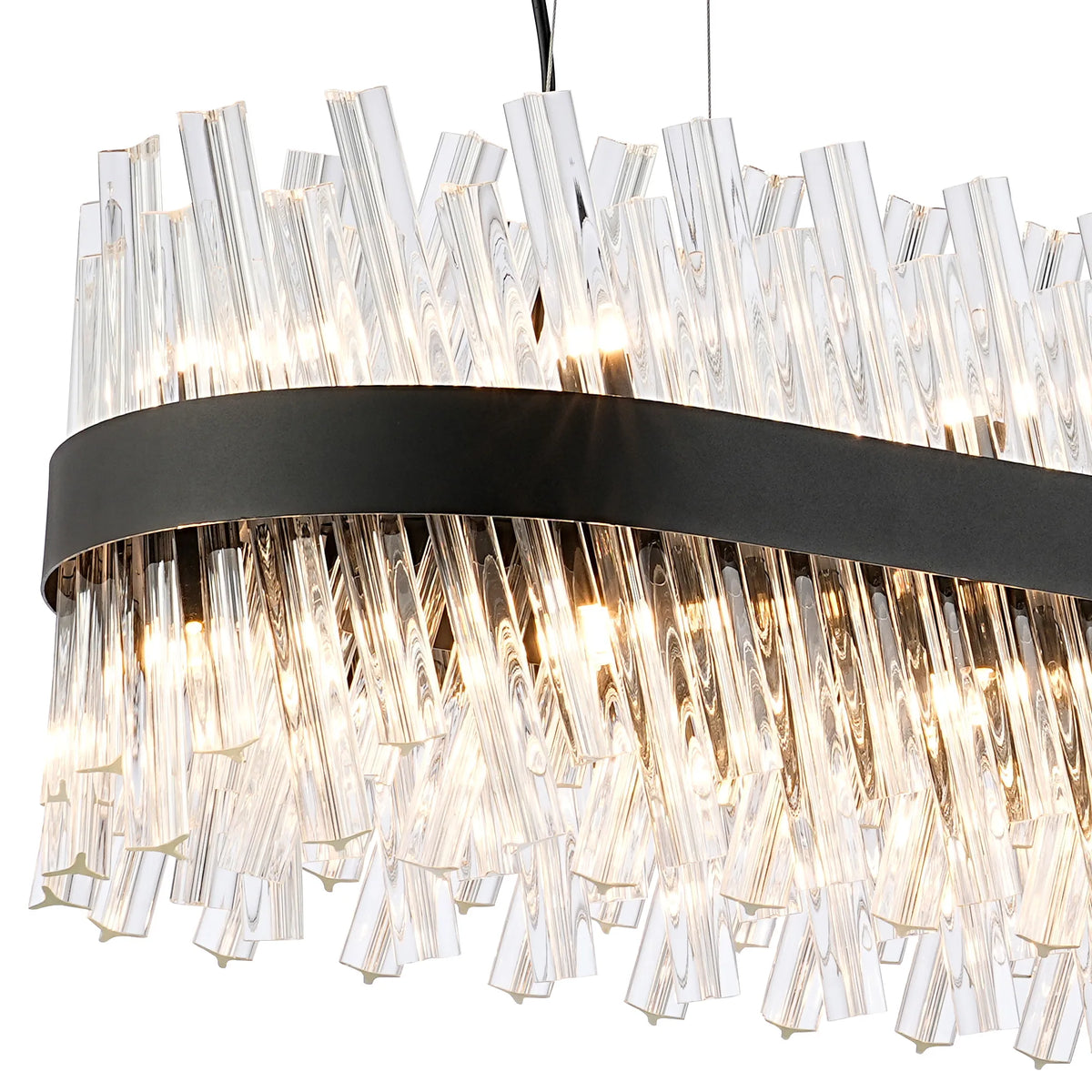 Bond Street 100cm Oblong Chandelier