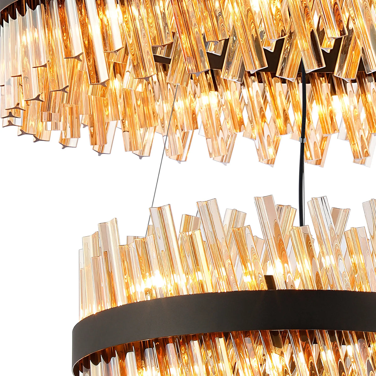 Bond Street 2 Tier Chandelier 60 + 80cm