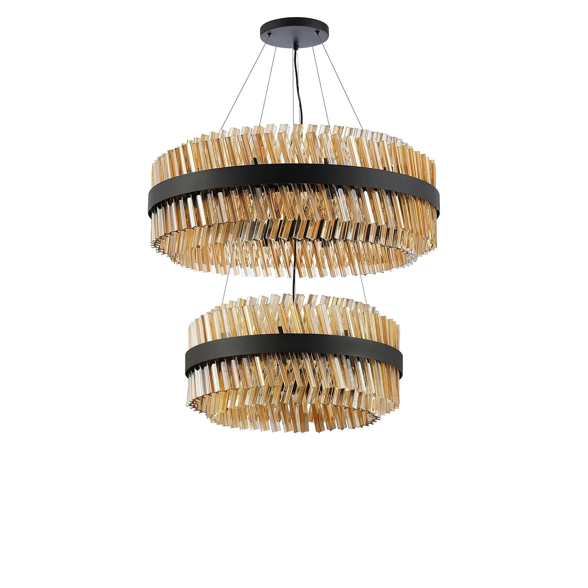Bond Street 2 Tier Chandelier 60 + 80cm