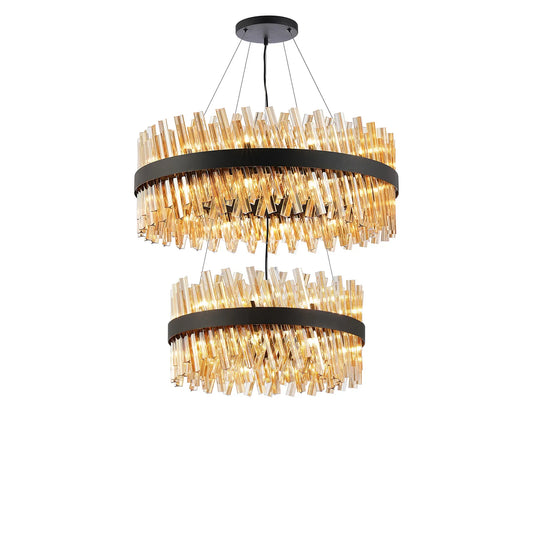 Bond Street 2 Tier Chandelier 60 + 80cm