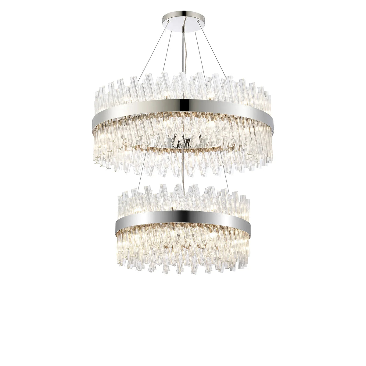 Bond Street 2 Tier Chandelier 60 + 80cm