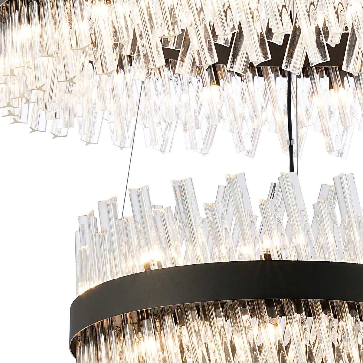 Bond Street 3 Tier Chandelier 60 + 80 + 100cm
