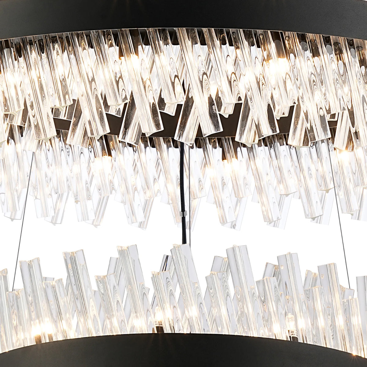 Bond Street 3 Tier Chandelier 60 + 80 + 100cm