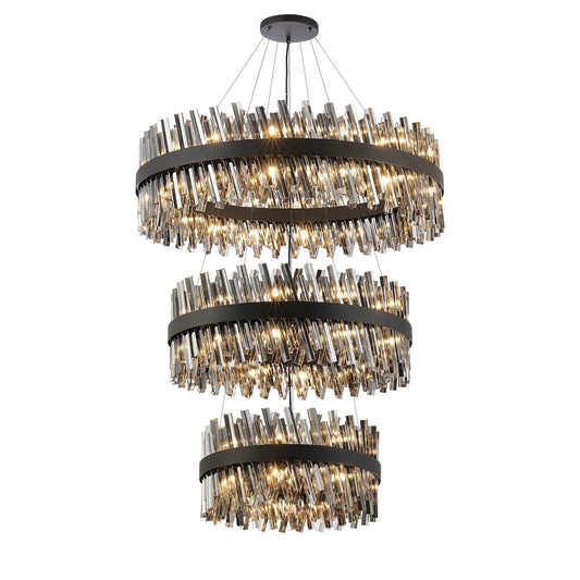 Bond Street 3 Tier Chandelier 60 + 80 + 100cm