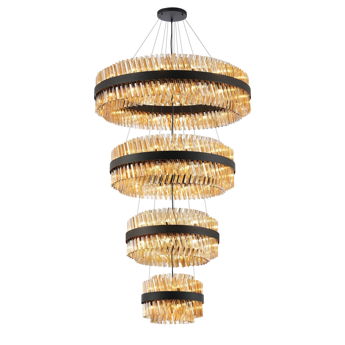 Bond Street 4 Tier Chandelier 40 to 100cm