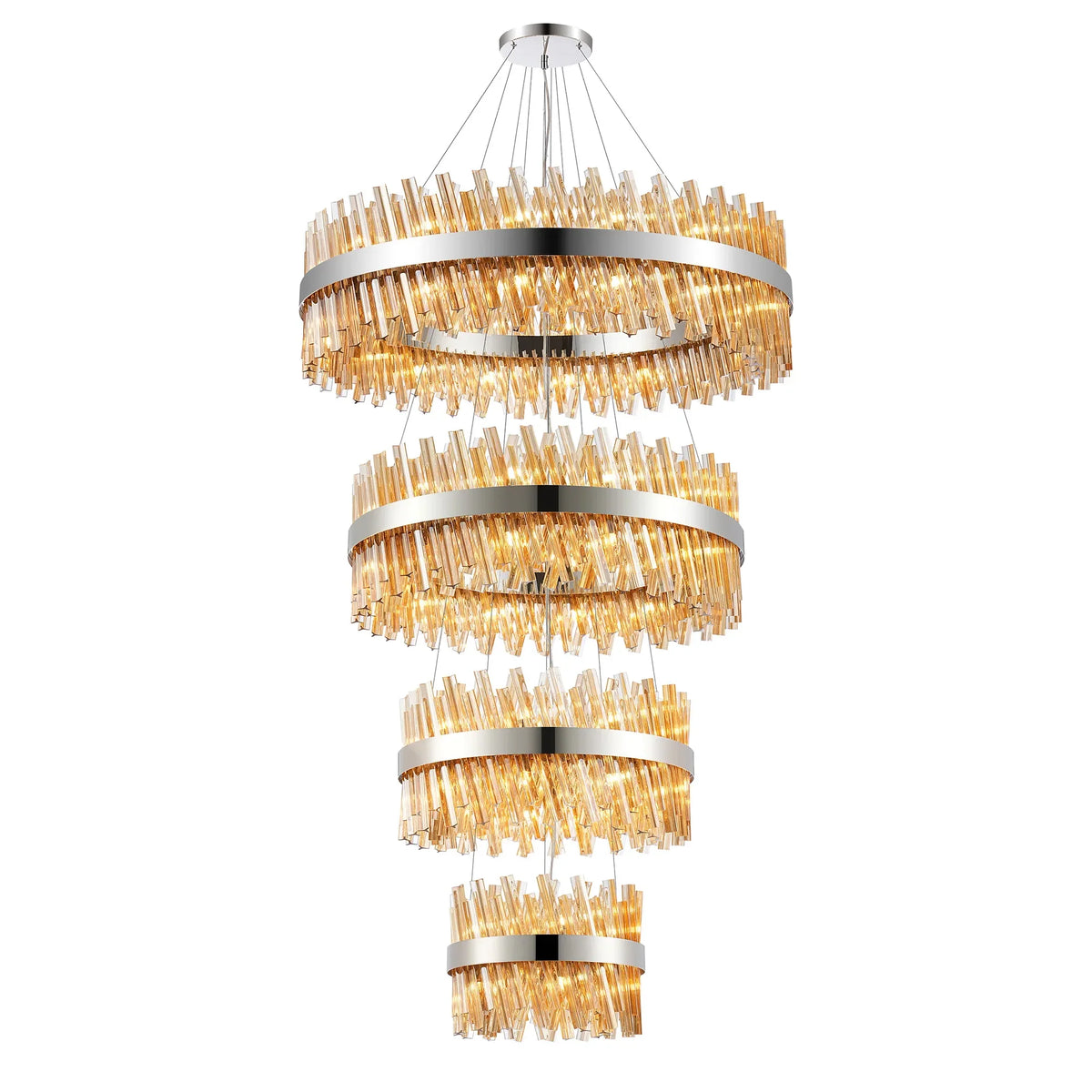 Bond Street 4 Tier Chandelier 40 to 100cm