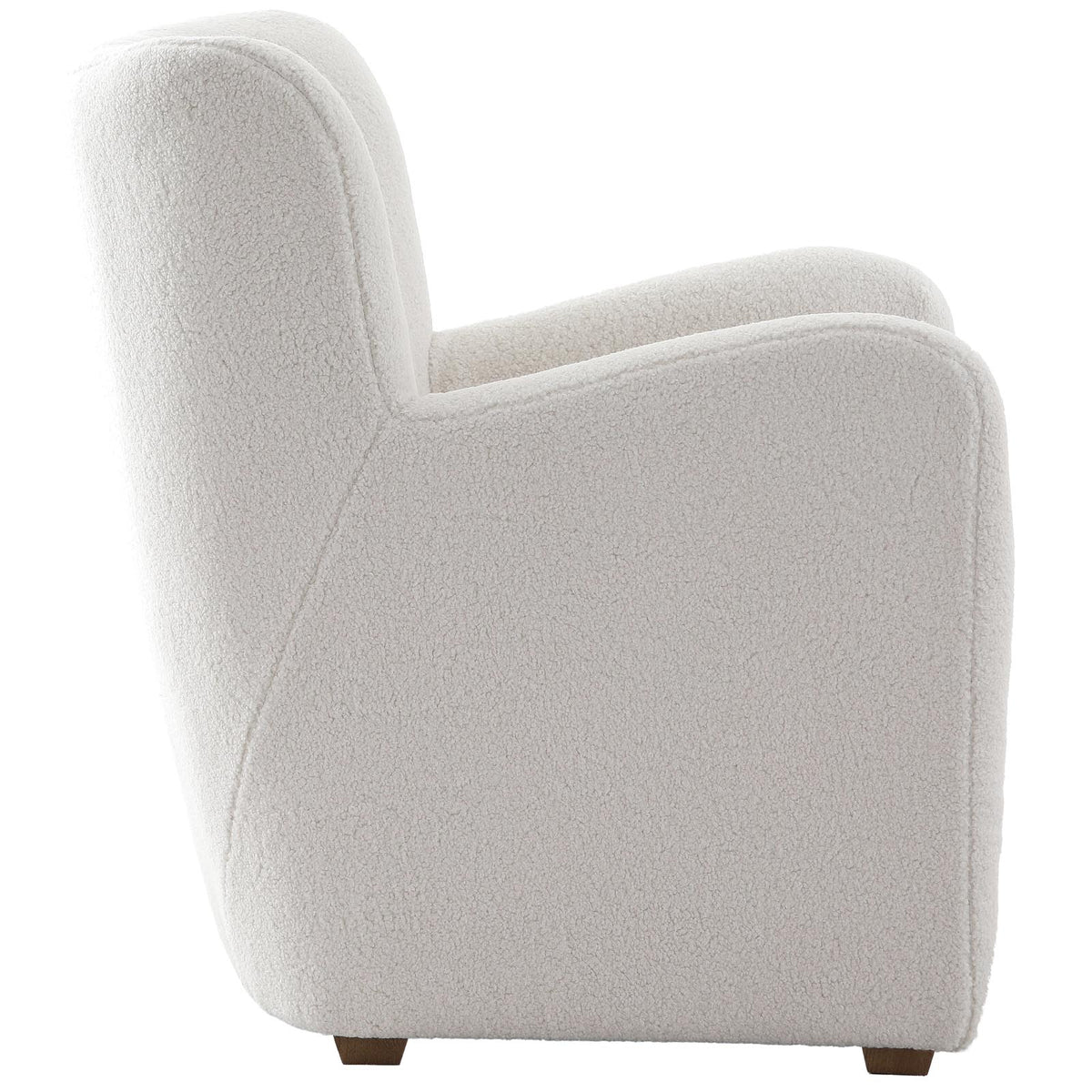 Pisa Faux Wool Accent Chair